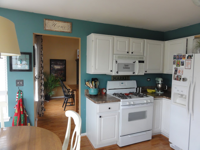 I have wanted to paint this kitchen many times over the years.