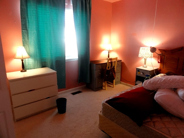 This was taken pre-painting because Annie's room is never this clean.