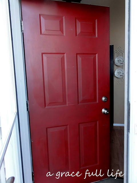 Front exterior door 