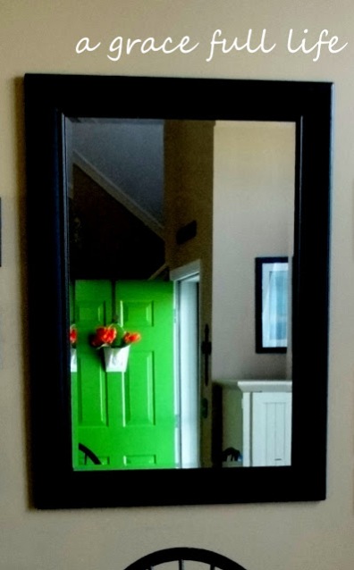 Our new green front door 
