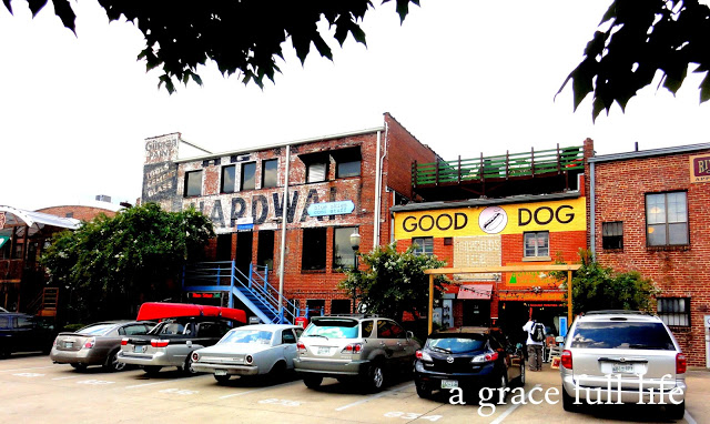 Downtown Chattanooga on vacation 