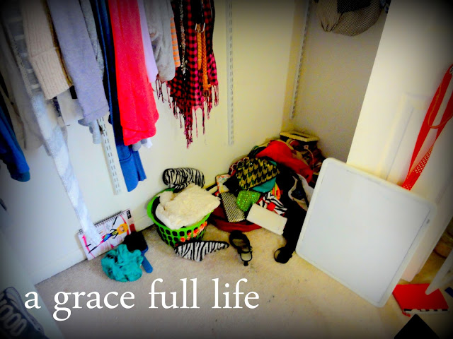 This closet situation needed to change immediately