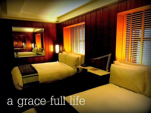 Our cool NYC hotel room