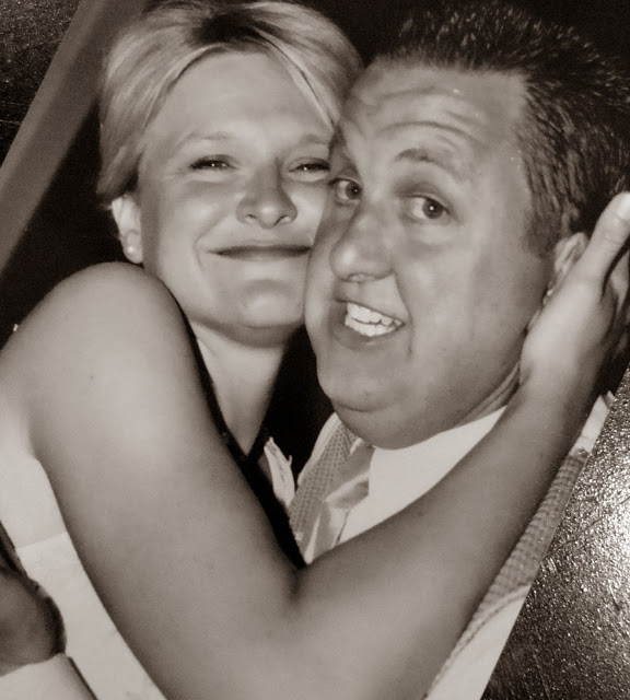 Us on our wedding day