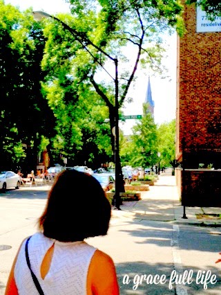 Walking on our Chicago Food Tour 