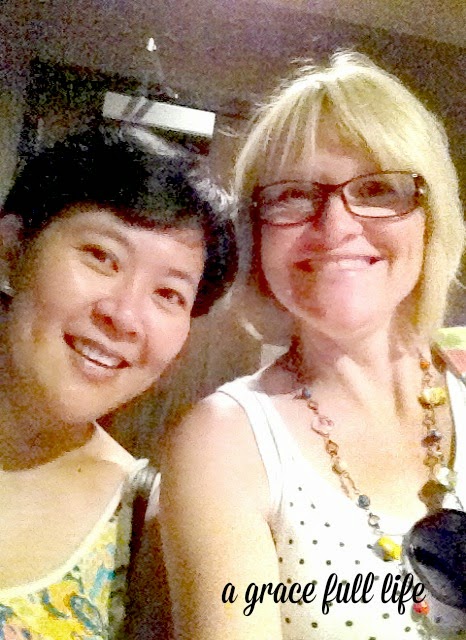 Rebecca and Kari Food Tour selfie