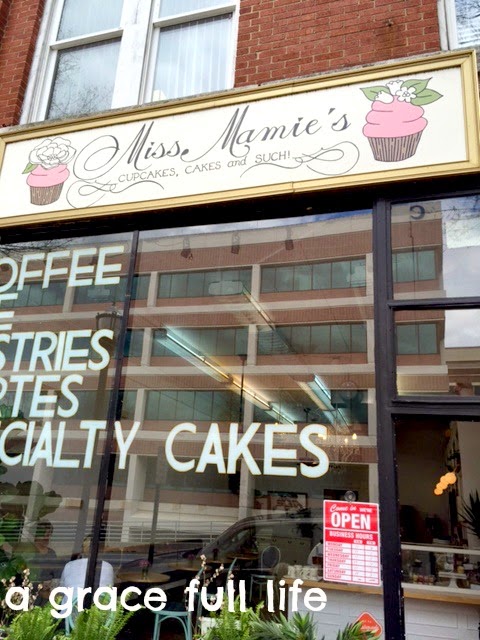 Miss Mamie's Cupcake Shop Marietta Georgia Spring Break 