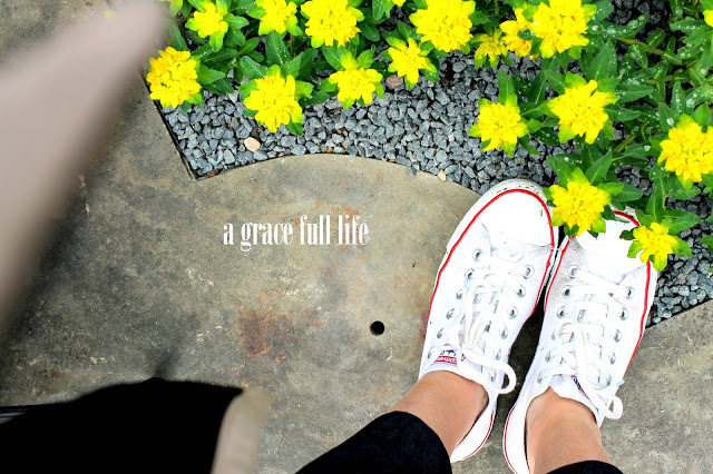 my shoes on John Hughes patio 