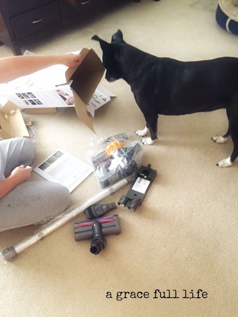 putting together the Dyson 