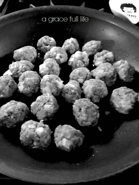 My dad's famous Christmas Eve meatballs 