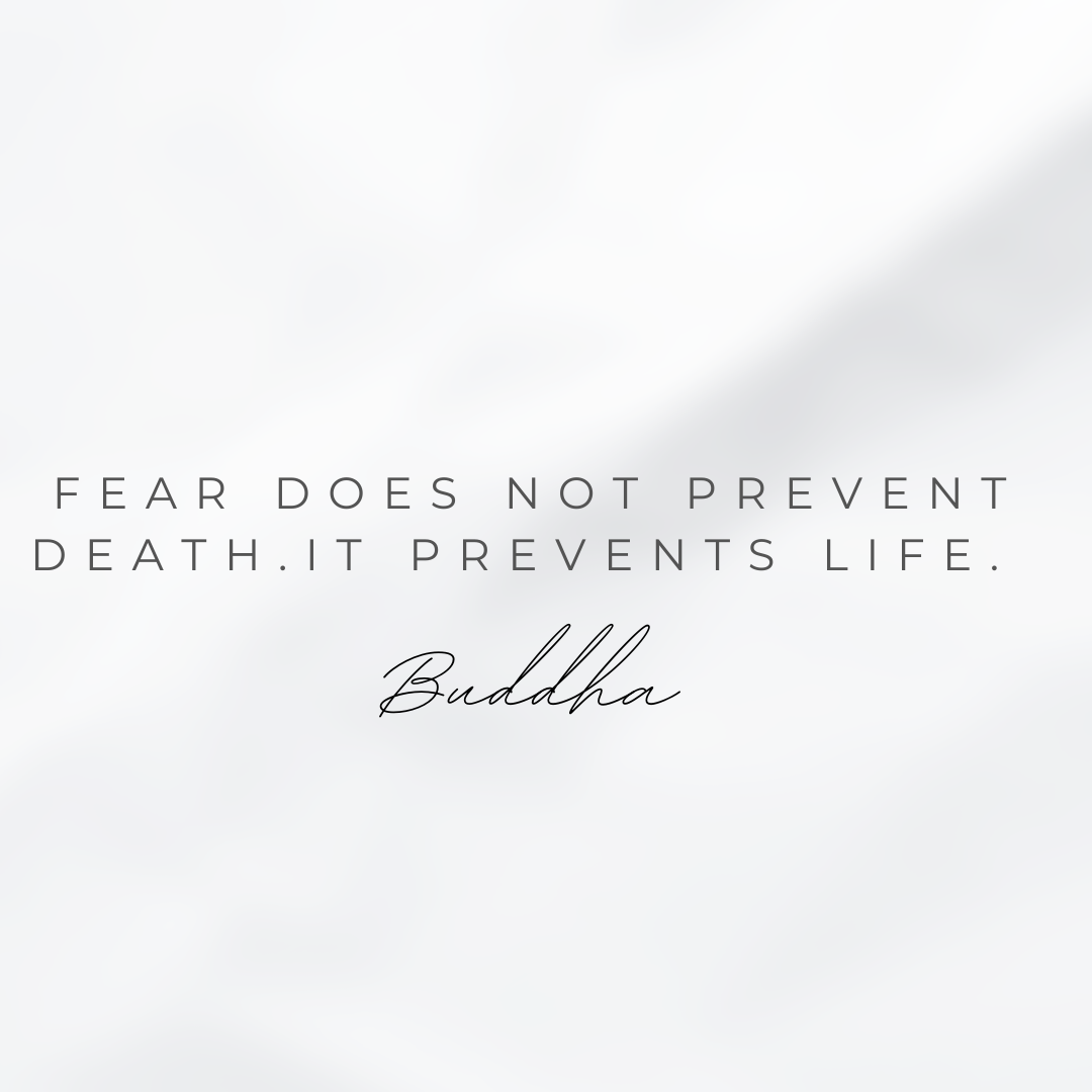 fear does not prevent death.